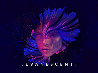 Evanescent // composition composition conceptual design editorial fish illustrator media portrait poster press ui web