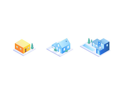 Isometric illustration | Home