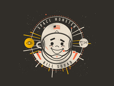 Space Monster Kill Squad astronaut