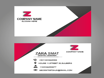 BUSINESS CARD vector