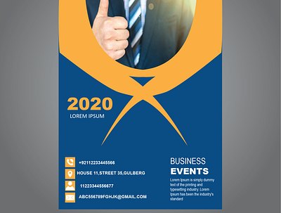 POSTER OF BUSINESS branding design