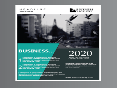 LEAFLET of business