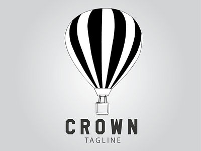 HOT AIR BALLON LOGO branding logo