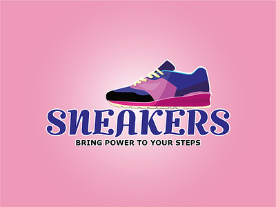 SNEAKER LOGO branding design illustrator logo logodesign logotype vector