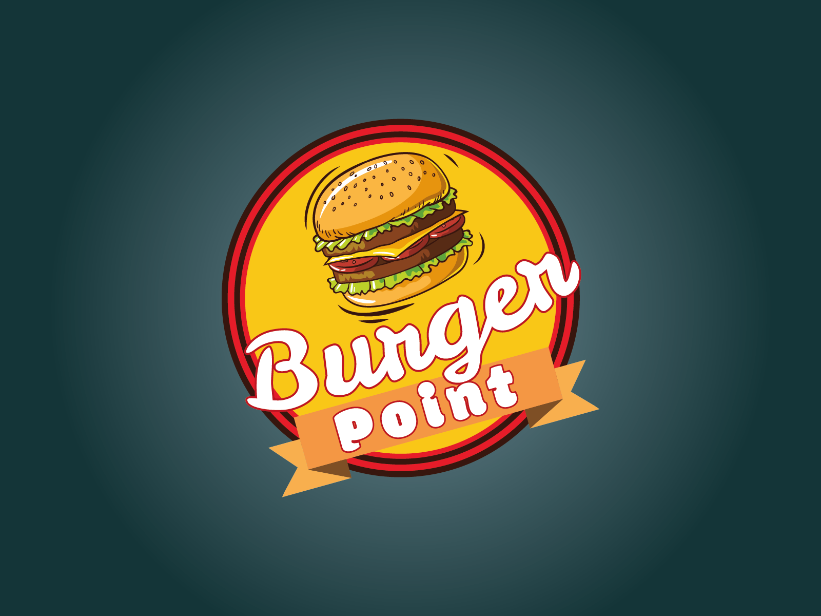 BURGER LOGO by Tobaz on Dribbble