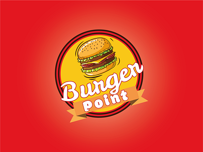 BURGER LOGO branding design illustrator logo logodesign logotype vector