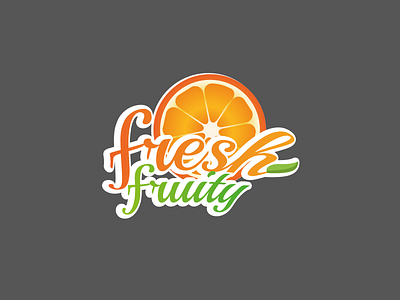 JUICE LOGO branding design illustrator juice logo logo logodesign logotype orange vector