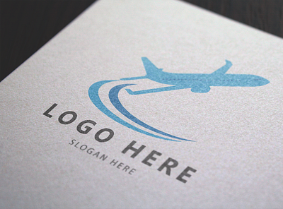 Aeroplane Logo aeroplane airline logo blue logo branding design easy logo logo mockup logo professional logo vector