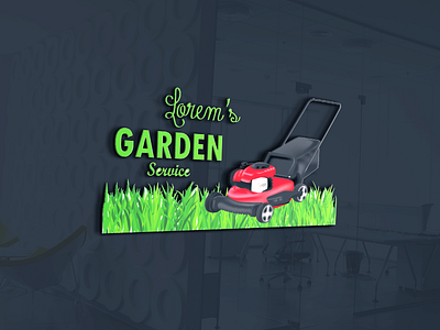 Lawn Care Logo branding design illustrator landscape landscaping lawncare lawncarelogo lawnmower logo vector