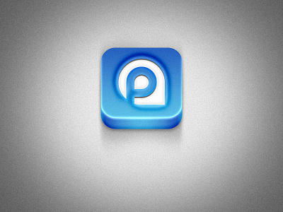 Park Around Blue iOs icon app icon ios parking