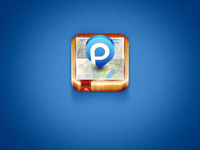 Park Around Pin iOs icon app icon ios parking