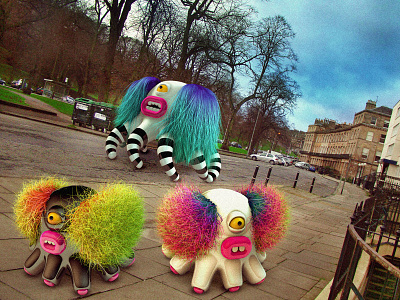 Where are you lad? 3d character creatures edinburgh illustration monsters