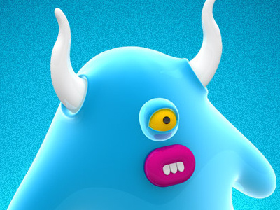 Frogluslumps - Gleedfoor 3d cartoon character design frogluslumps monster