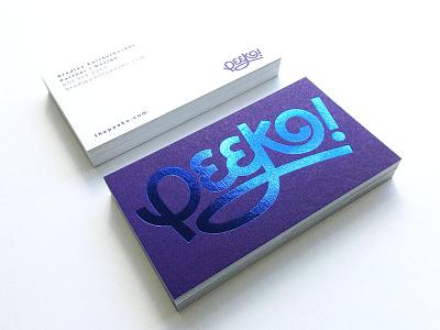 Peeko Business Cards