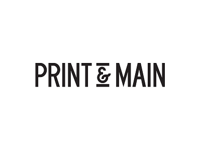 Print & Main Final Logo