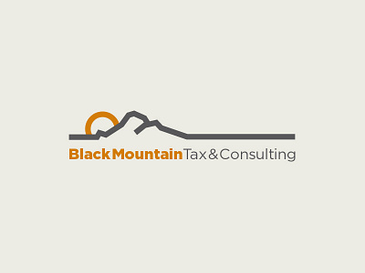 Black Mountain Logo branding logo mountain