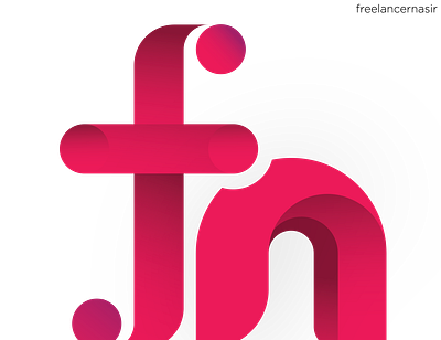 freelancernasir logo design design freelancer nasir freelancernasir illustration logo vector