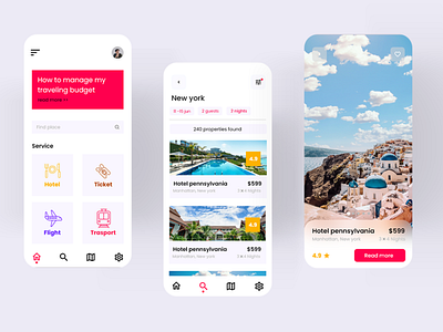 Travel app concept app booking booking app tourism travel agency travel app traveling trip trip planner ui ux