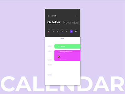 038 Calendar app calendar calendar design calendar ui daily ui dailyui dayli challenge design ui