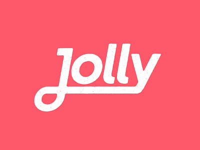 Jolly logo branding distressed jolly logo retro vintage