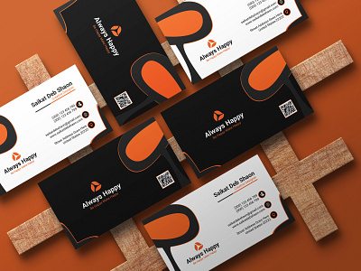 Creative Business Card Design Template branding branding design business card businesscard creative design graphic design icon illustration logo personal print typography ui vector