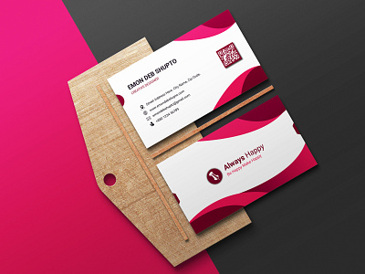 Creative Business Card Design Template branding business card businesscard creative design graphic design icon identity illustration logo new personal template trend typography ui vector