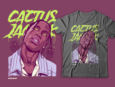 Travis Scott Vector Illustration art design drawing hip hop illustration logo music poster rapper t shirt travis scott vector