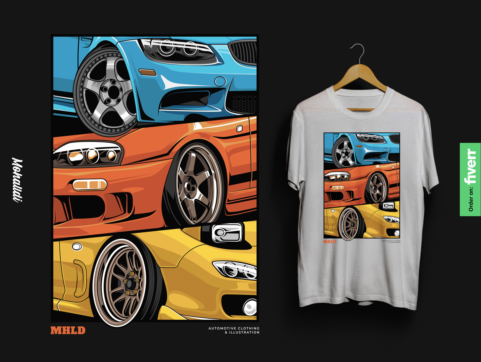 Sport Car Headlights and Wheels by mohalldi on Dribbble