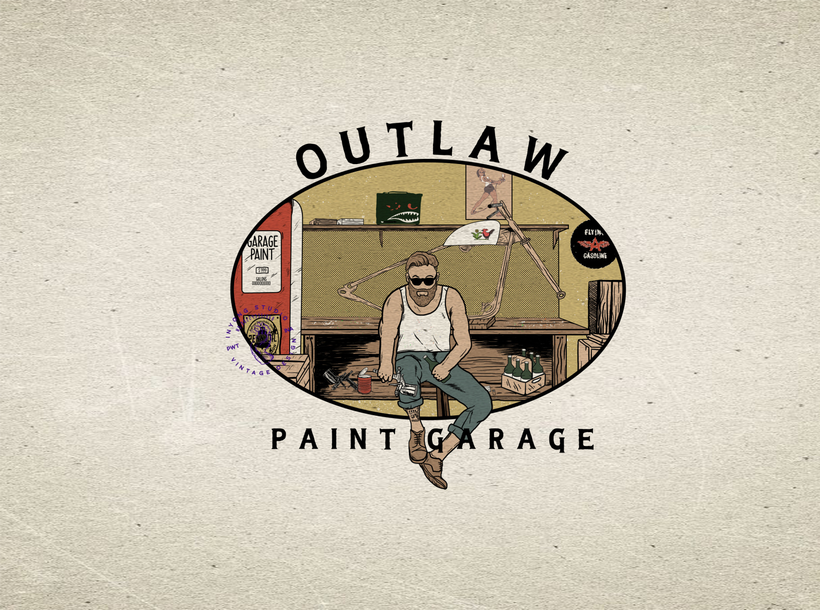 Paint Garage by Alf Work Studio on Dribbble