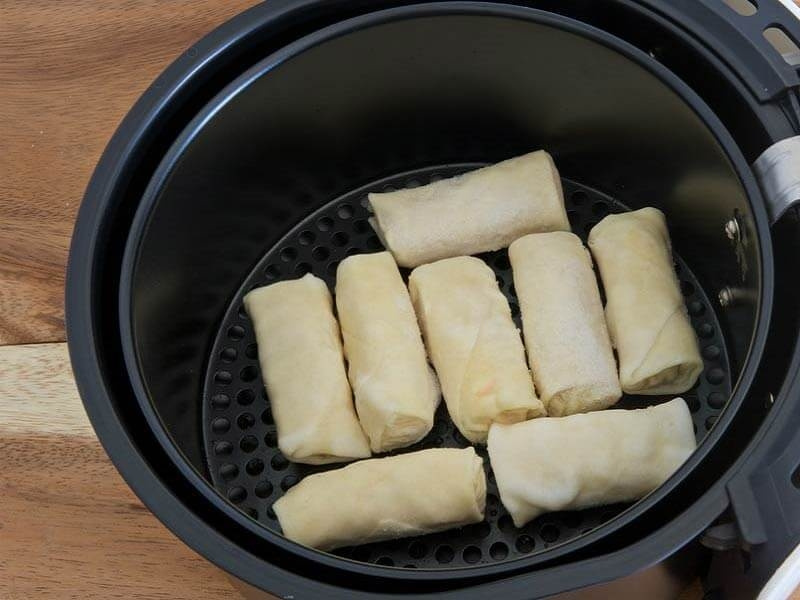 How Long To Cook Frozen Egg Rolls In Air Fryer? by kitchenpursuit on