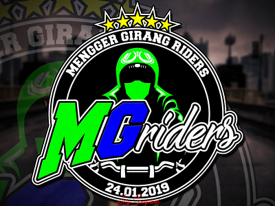 COMMUNITY LOGO | MGRider branding design logo