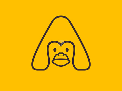 A FOR APE LOVER LOGO DESIGN FOR SALE ape design for sale logo