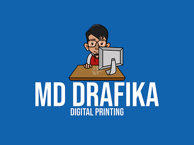 MD DRAFIKA LOGO DESIGN design digital logo mascot