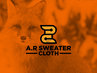 AR CLOTH LOGO DESIGN design fox logo monogram