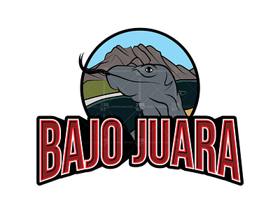 Komodo Logo | Bajo Juara design dragon illustration komodo logo mascot