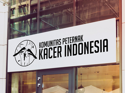 Burung Kacer Indonesia Sign