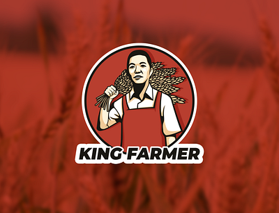 Farmer Logo Design branding farmer logo design