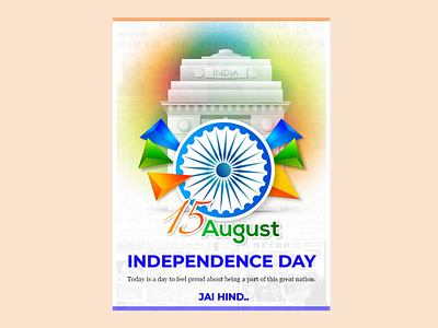 Independence Day Special adobexd adobexdtutorial branding design designer designer portfolio illustration independence day flyer logo poster design ui ux vector web design youtube