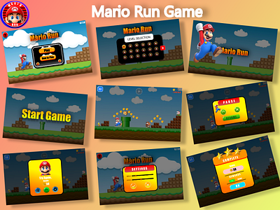 Mario Run Game UX/UI Design