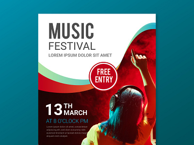 Music Festival branding design festival graphic illustration instagram post music photoshop post socail media