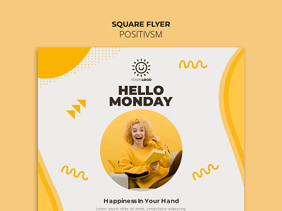 Positivsm Post branding design graphic illustrator instagram post post socail media