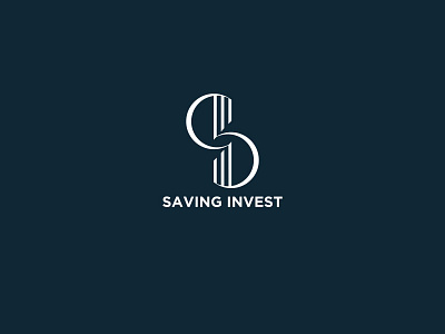 Saving Invest Minimalist logo brand identity custom logo flat logo logo design logo design branding logo identity logo maker minimal minimalist logo
