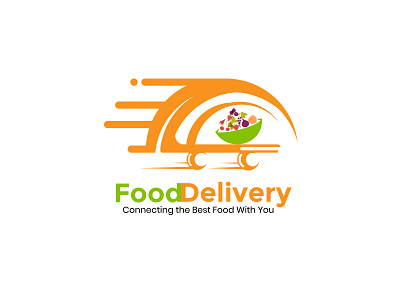 Food Delivery Company Logo brand identity branding custom logo food company food logo food logo design fooddelivery logo logo design logo identity logo maker unique logo design