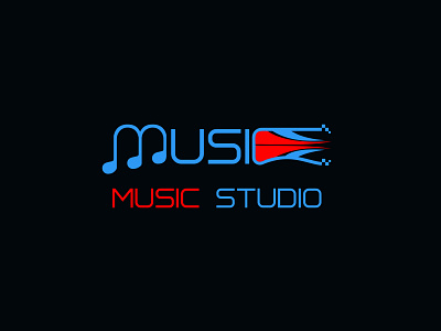 Music Studio logo abstract brand identity creative creative design creative logo creativity flat logo design logo design branding logo identity logo maker minimalist logo music music app music art music icon studio icon studio logo