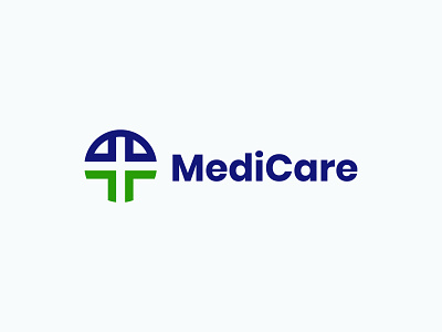 Medical and Medicine Shop brand identity logo