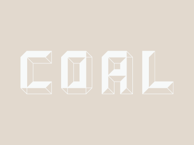 Coal - Manufactura Typeface