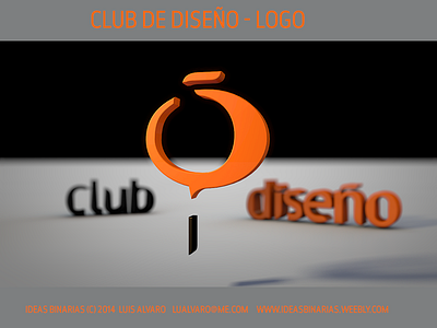 Club de diseño 3d 4d cinema diseño fov logo render
