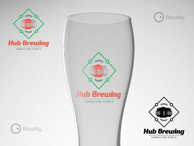 Hub Brewing Logo by Luis Alvaro on Dribbble