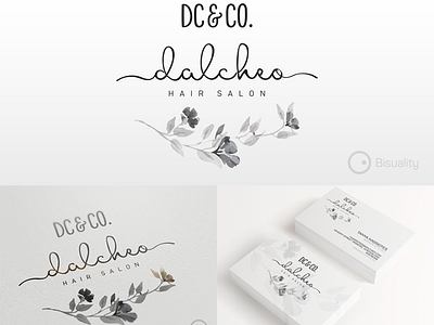 Dalcheo Logo beauty boutique dalcheo hair hairdo logo logotype salon women