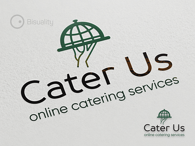 Cater Us Logotype cater catering logo logotype online services us